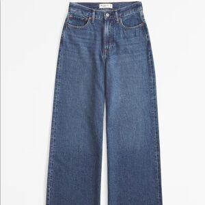 Abercrombie wide leg high rise size 29. Worn once